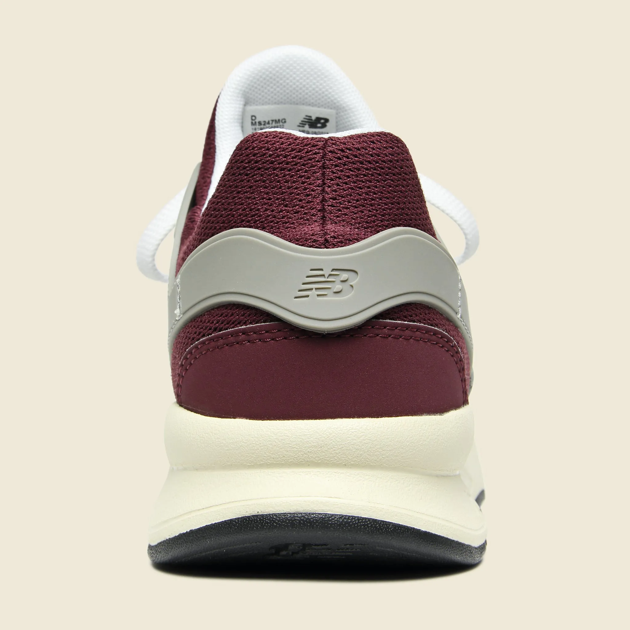 247 Sneaker - Burgundy