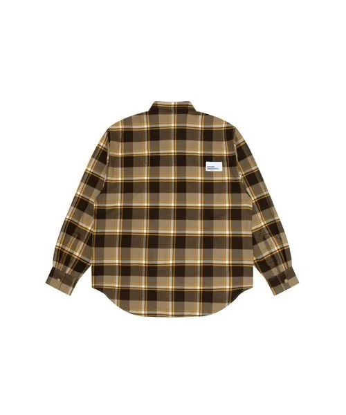 A BATHING APE  |Street Style Long Sleeves Cotton Logo Shirts