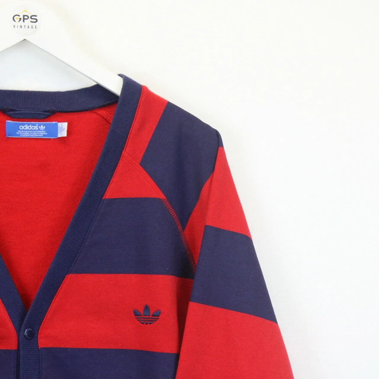 ADIDAS Cardigan Navy Multicolour | XL