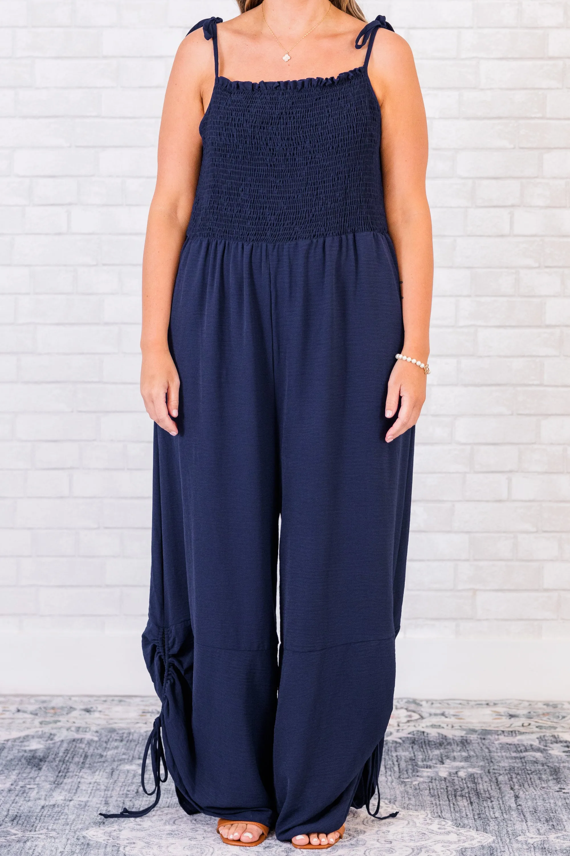 Another Lifetime Jumpsuit, Navy