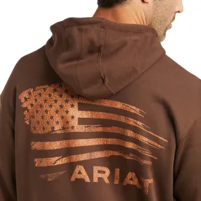 Ariat Patriot 2.0 Hoodie Tan/Dark Brown