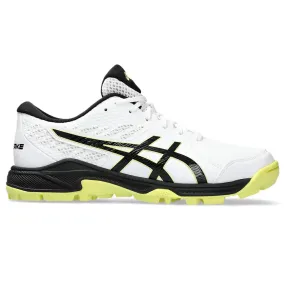 ASICS Men's Gel-Peake 2 Cricket Shoe (White/Glow Yellow)