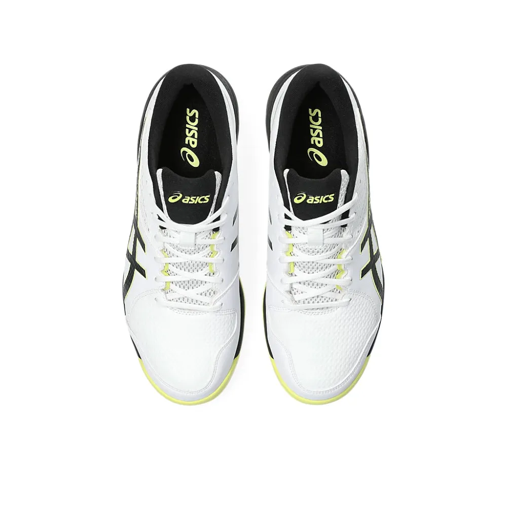 ASICS Men's Gel-Peake 2 Cricket Shoe (White/Glow Yellow)