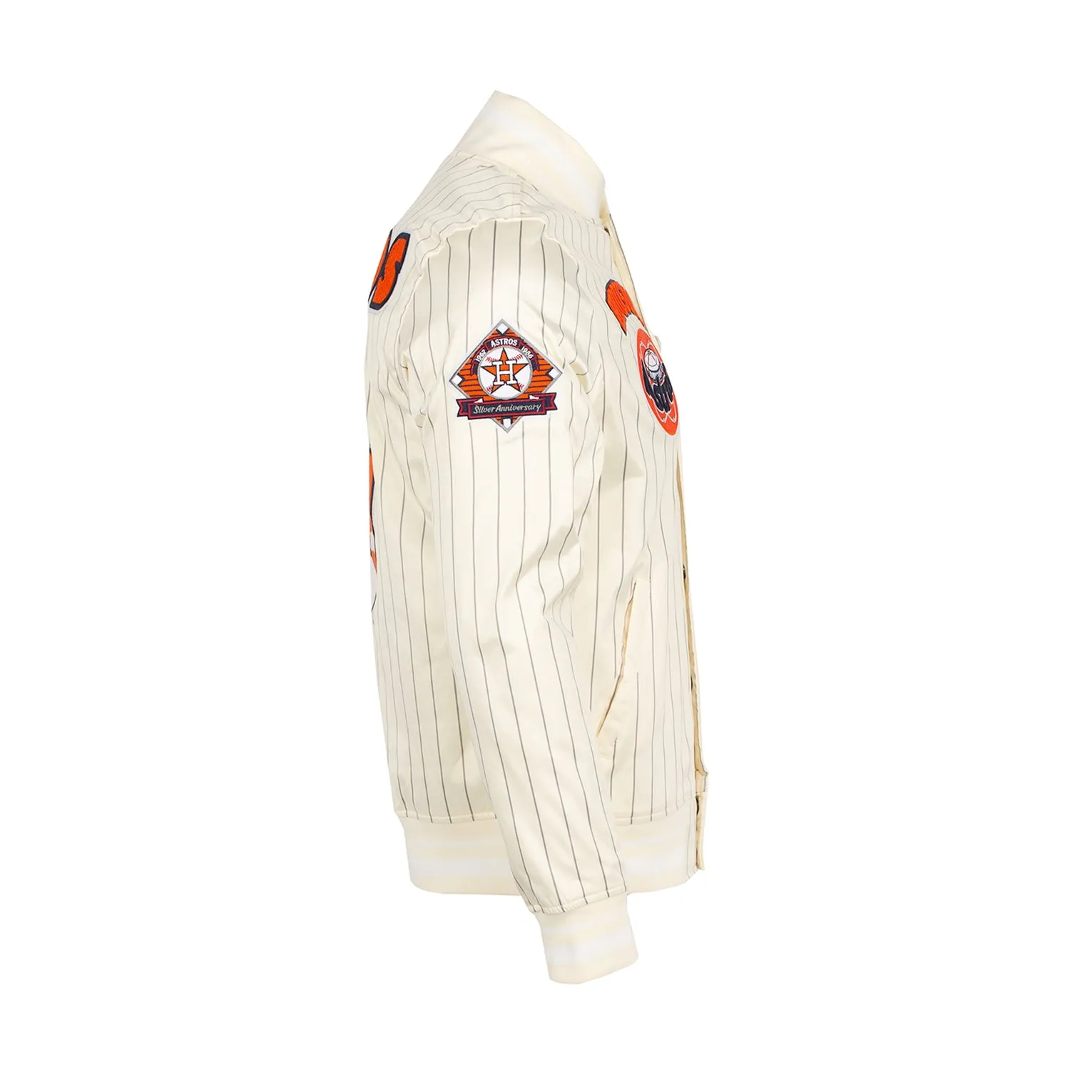 Astros Pinstripe Jacket - Mens