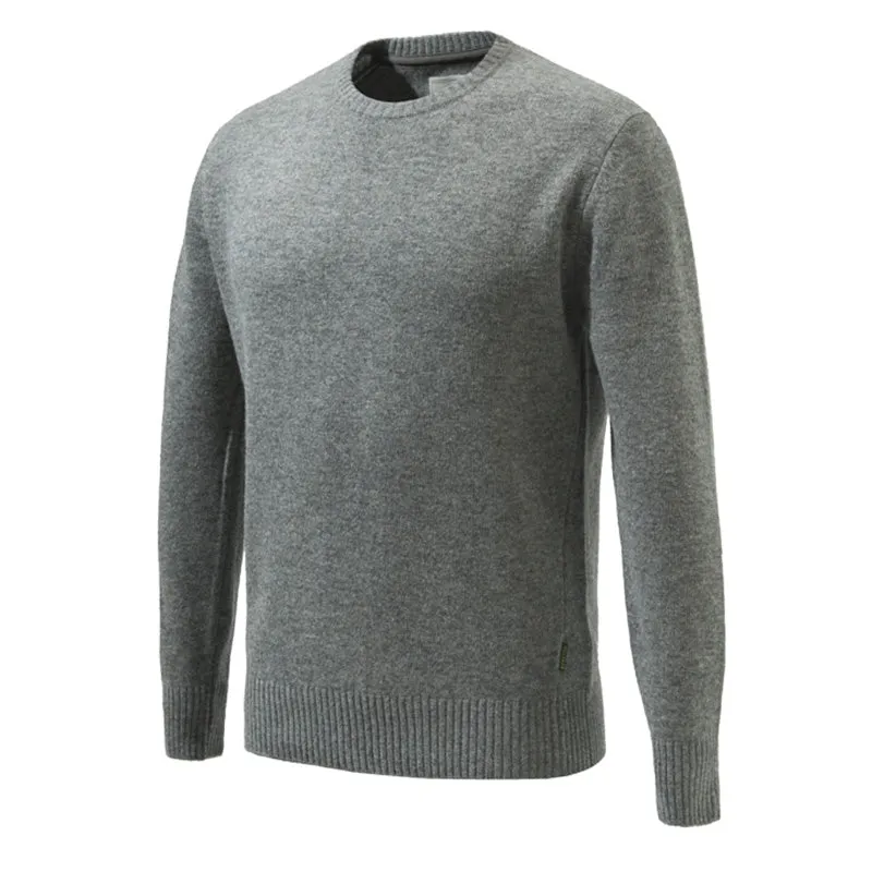 Beretta Devon Crewneck Sweater Grey Melange