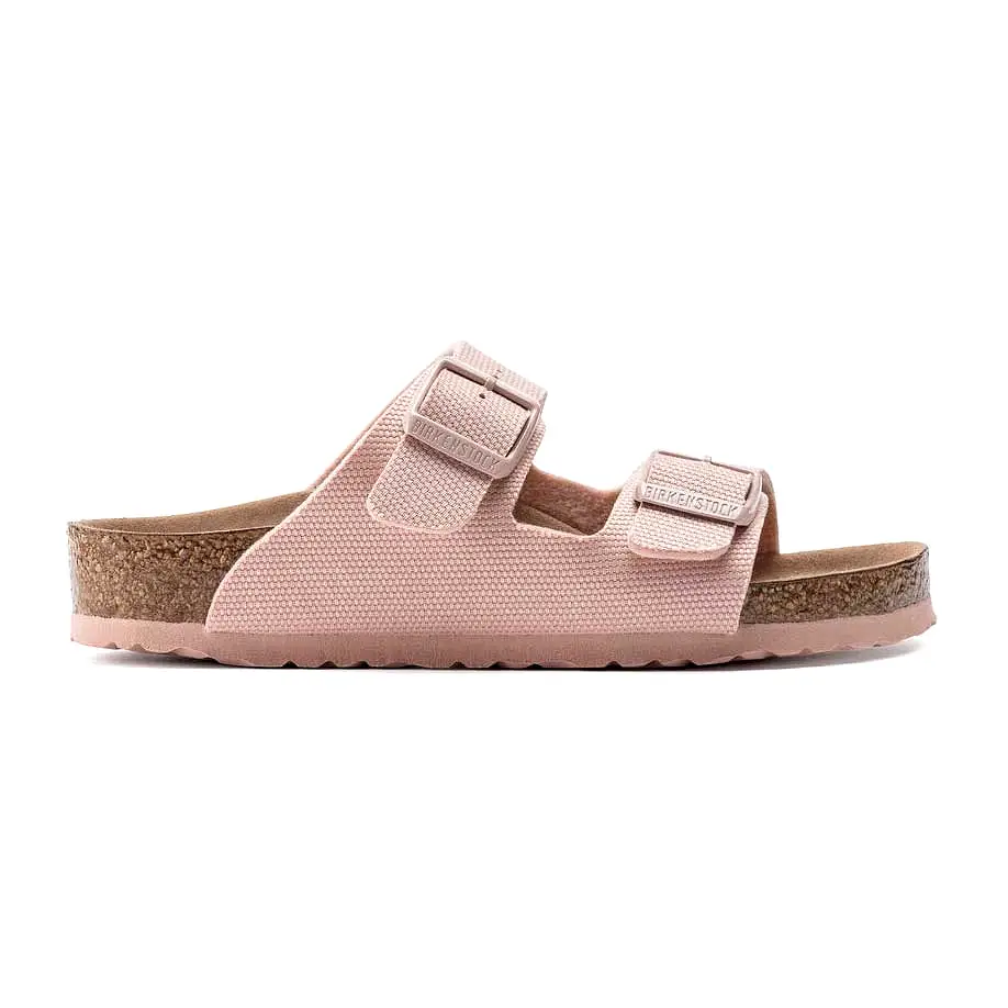 Birkenstock Girl's Arizona Vegan Pink Canvas