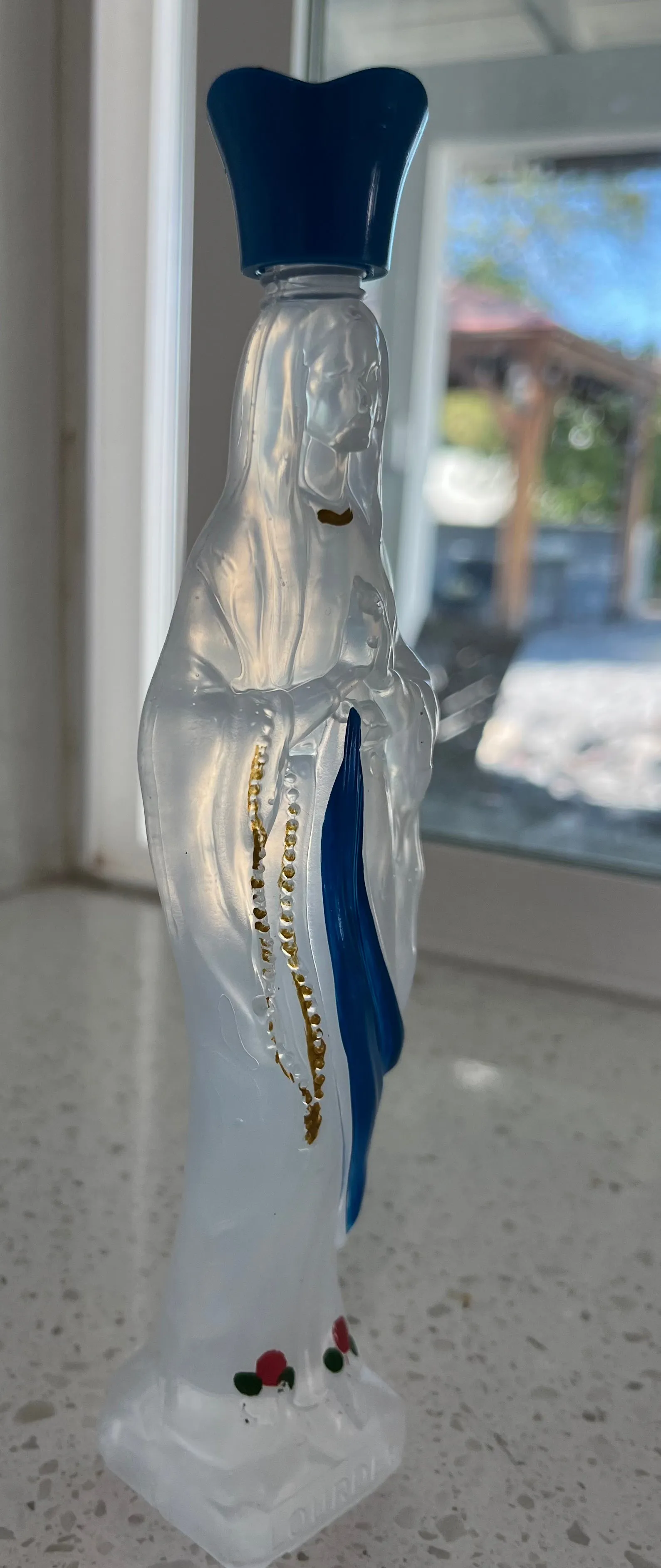 BRAND NEW! - Lourdes Bottle (11 ounces) filled with actual water from the Spring at the Grotto in Lourdes, France - Available wh