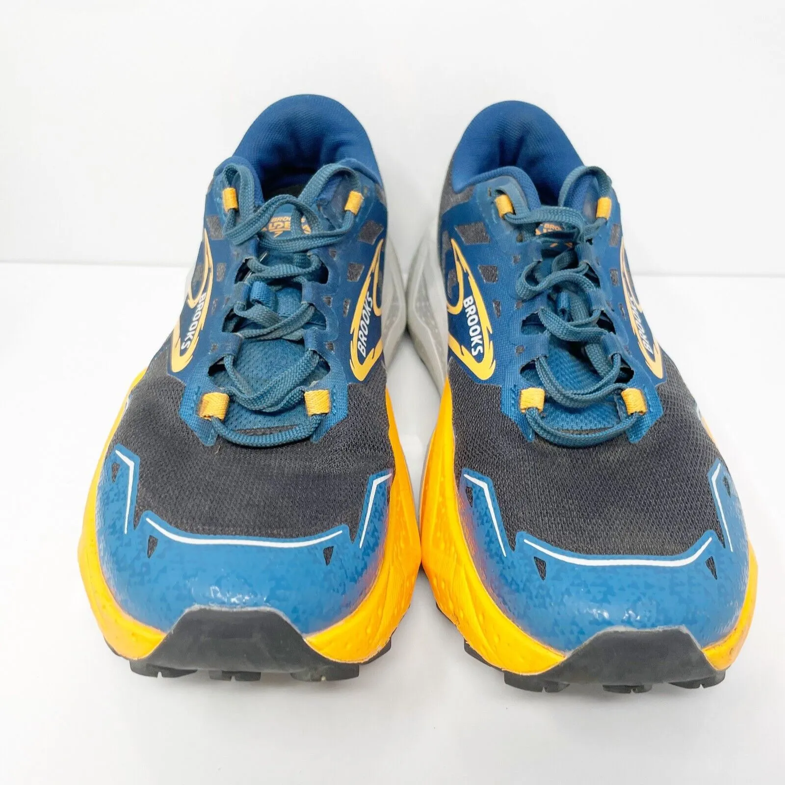 Brooks Mens Caldera 7 1104151D015 Blue Running Shoes Sneakers Size 9 D