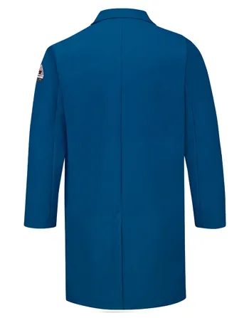 Bulwark - Flame-Resistant Royal Blue Lab Coat. KNL2