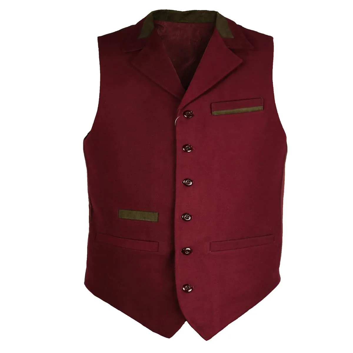 Buy Mens Lapel Moleskin Waistcoat - Fast UK Delivery | Insight Clothing