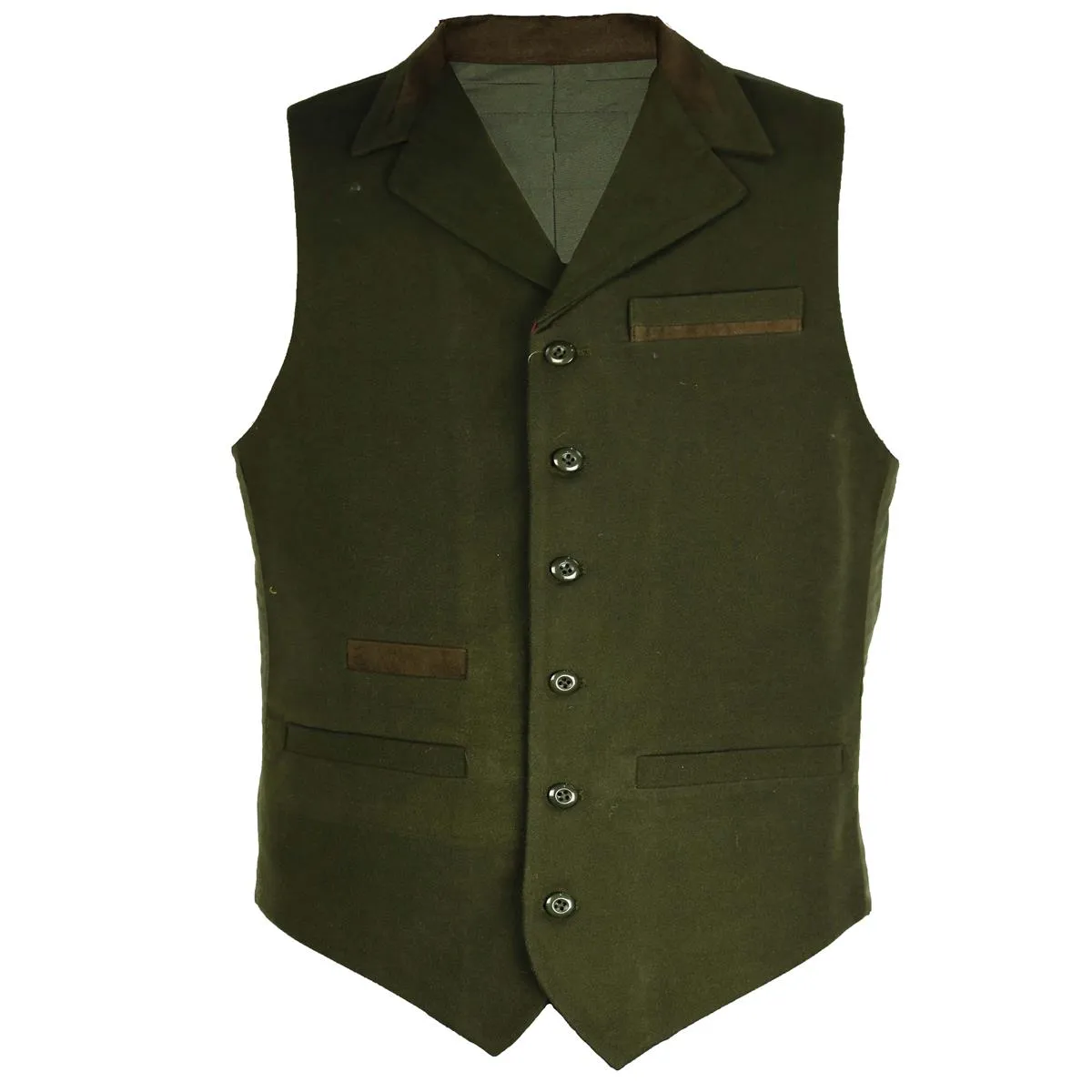 Buy Mens Lapel Moleskin Waistcoat - Fast UK Delivery | Insight Clothing