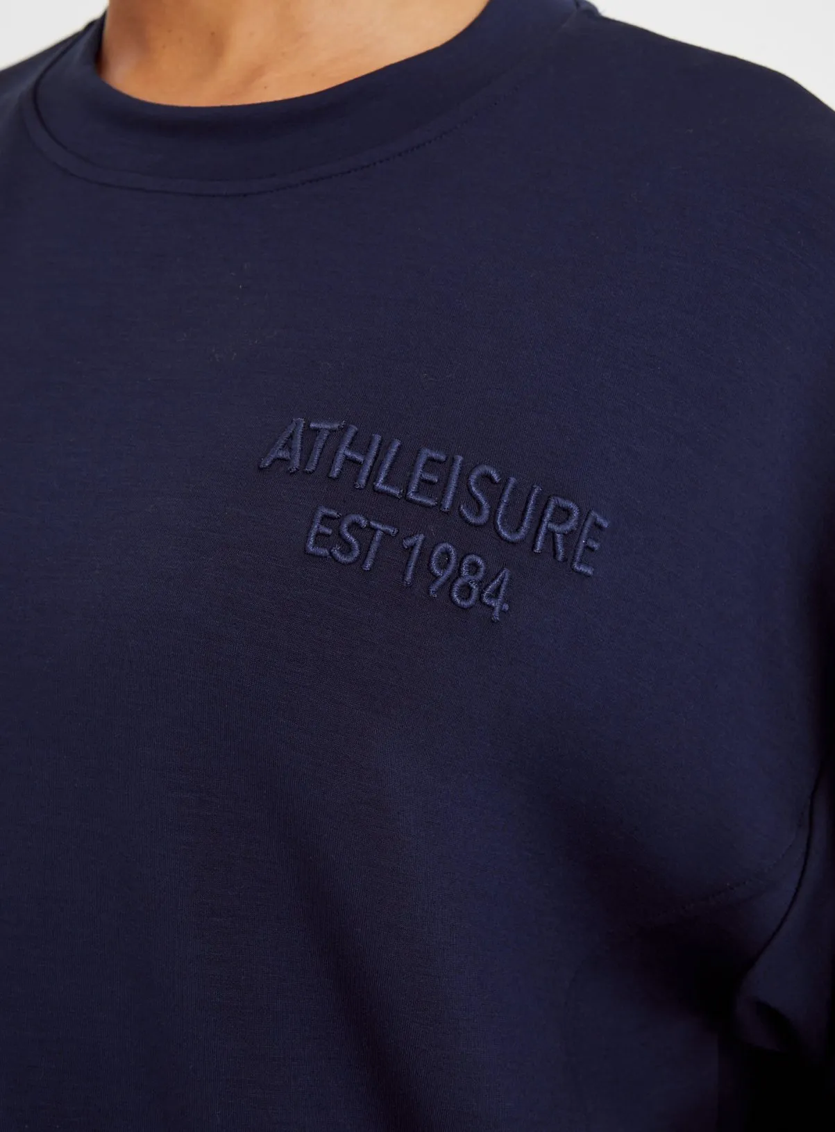 Buy Navy Athleisure Sweatshirt 24 | Hoodies and sweatshirts | Tu