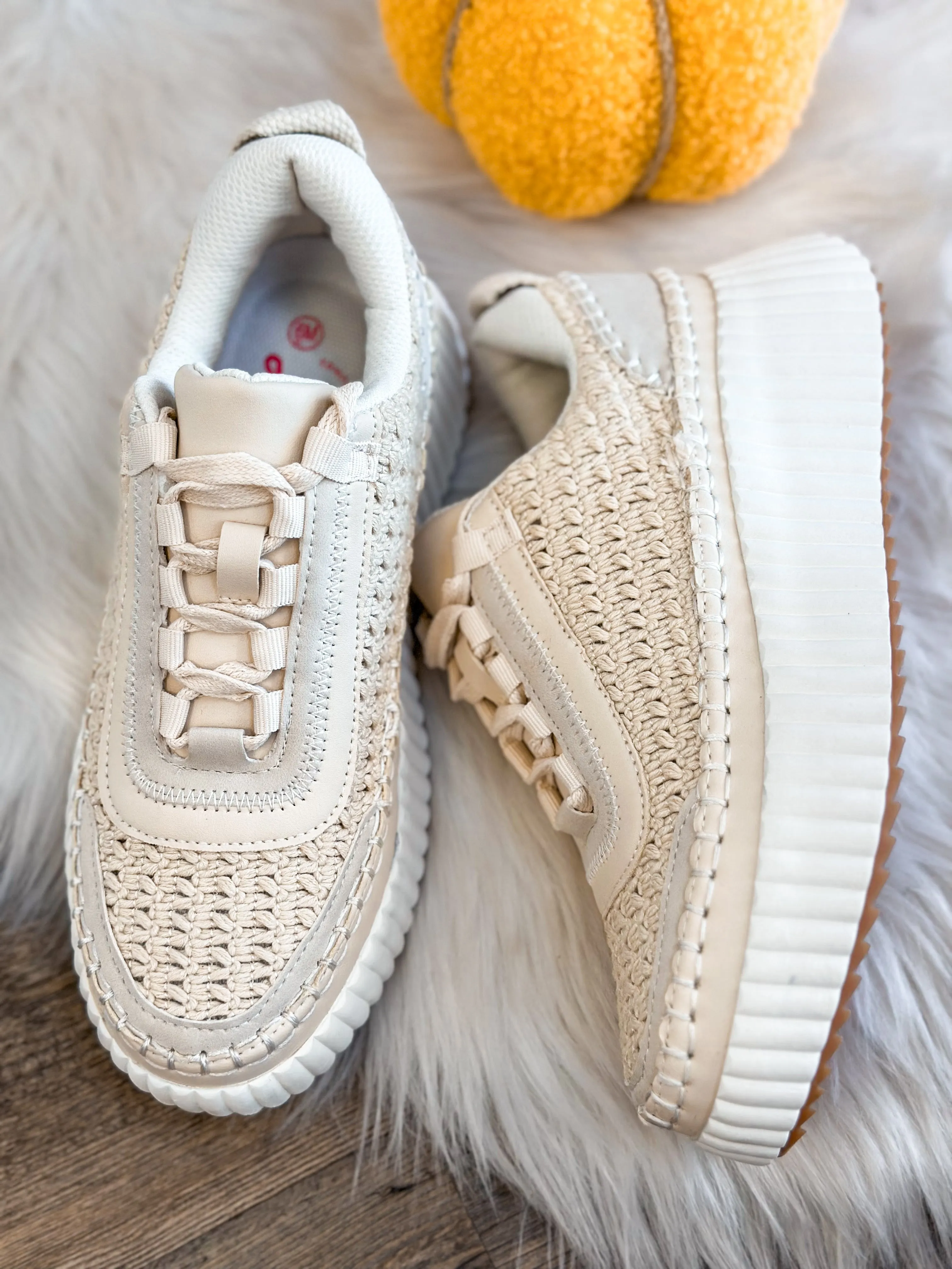 CHARLOTTE SNEAKER- NATURAL