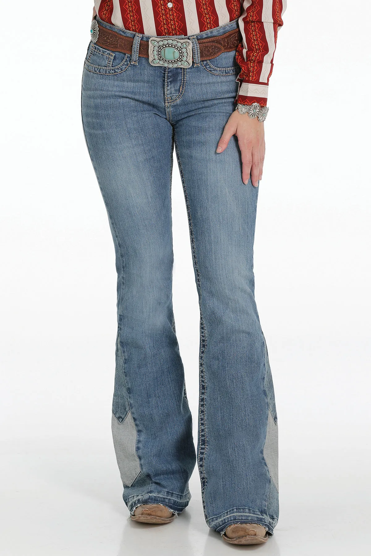 Cinch Womens Hannah Light Stone Jeans