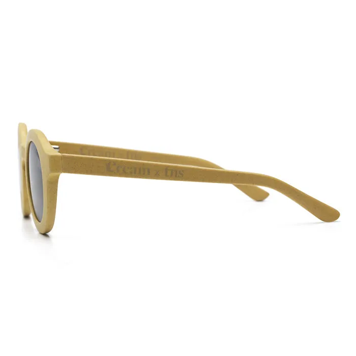 Cream Eyewear Child Cream 01 x The New Society Sunglasses Banana