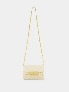 Cream Logo Crossbody Bag