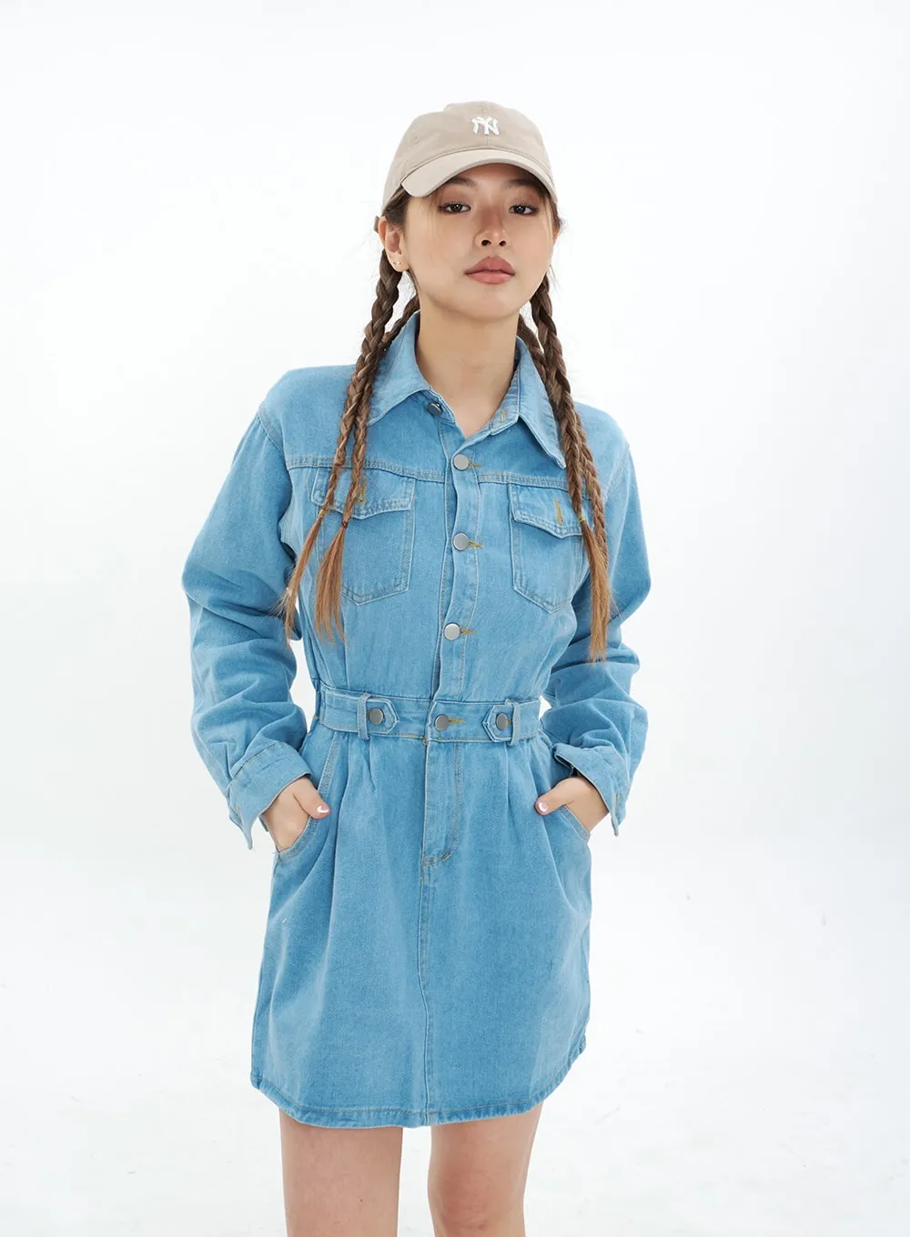 Denim Mini Dress CM22