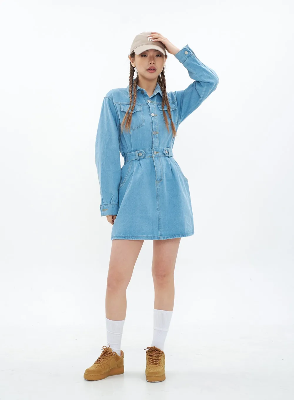 Denim Mini Dress CM22