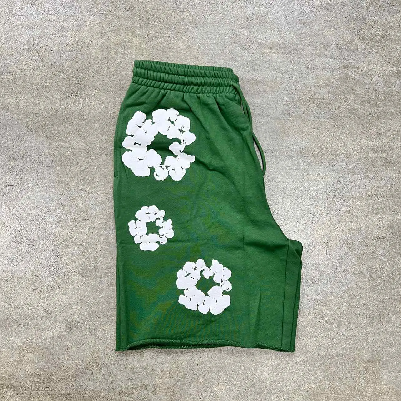 Denim Tears Shorts COTTON WREATH Green New Size M