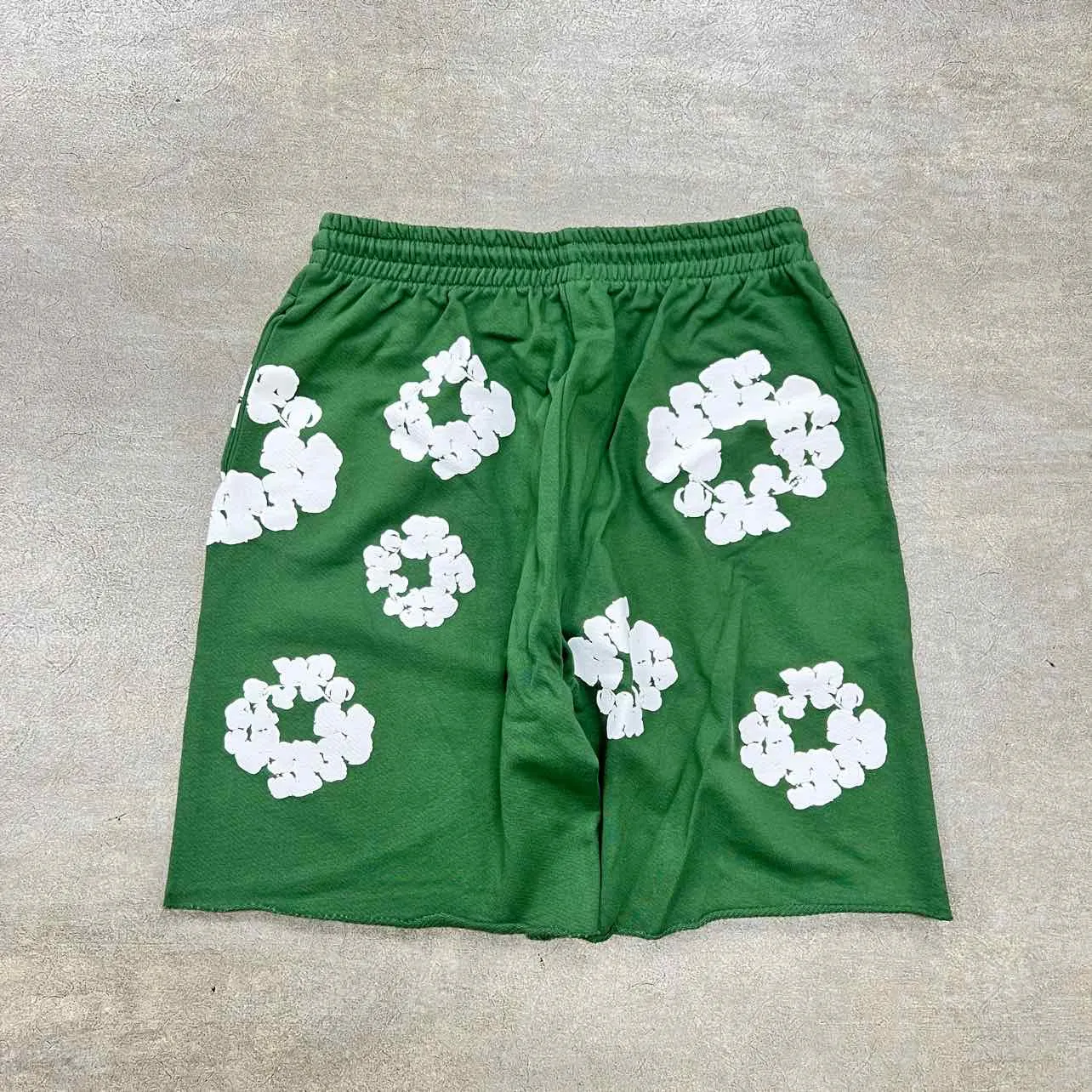 Denim Tears Shorts COTTON WREATH Green New Size M