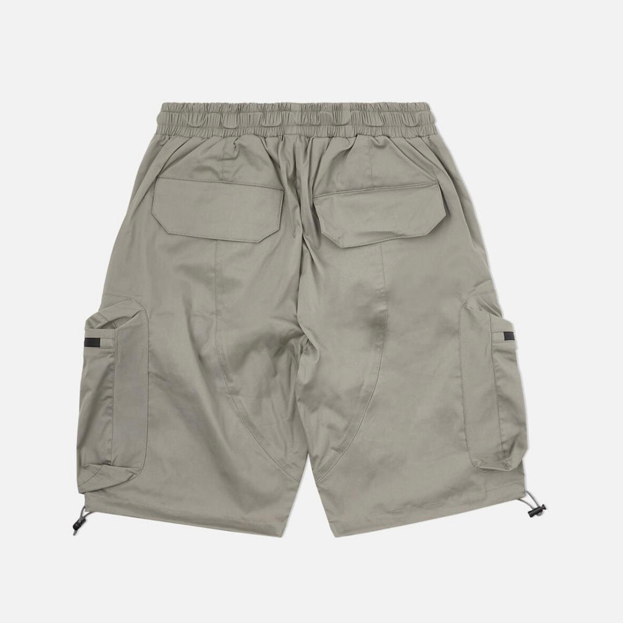 Eight & Nine Combat Nylon Light Grey Shorts