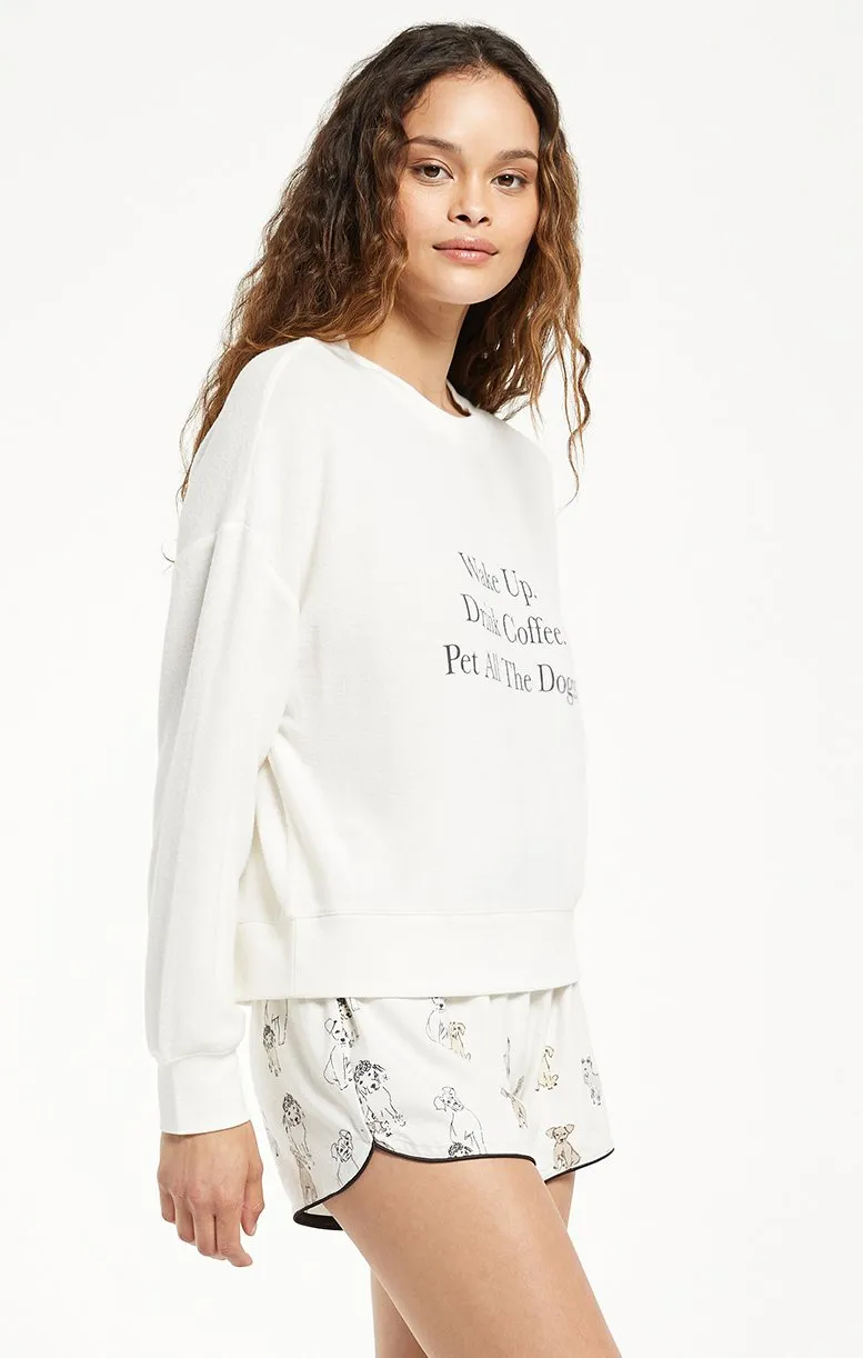 Elle Wake Me Sweatshirt