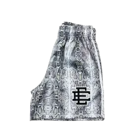 Eric Emanuel Mesh Shorts SNAKESKIN Grey New Size S