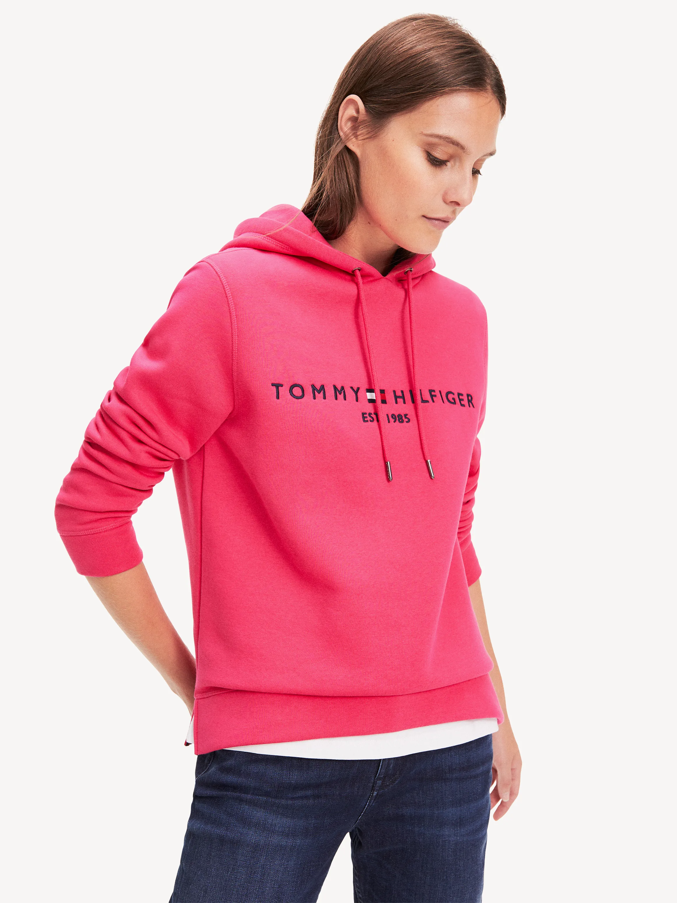 Essential Drawstring Hoodie | Hoodies | Tommy Hilfiger