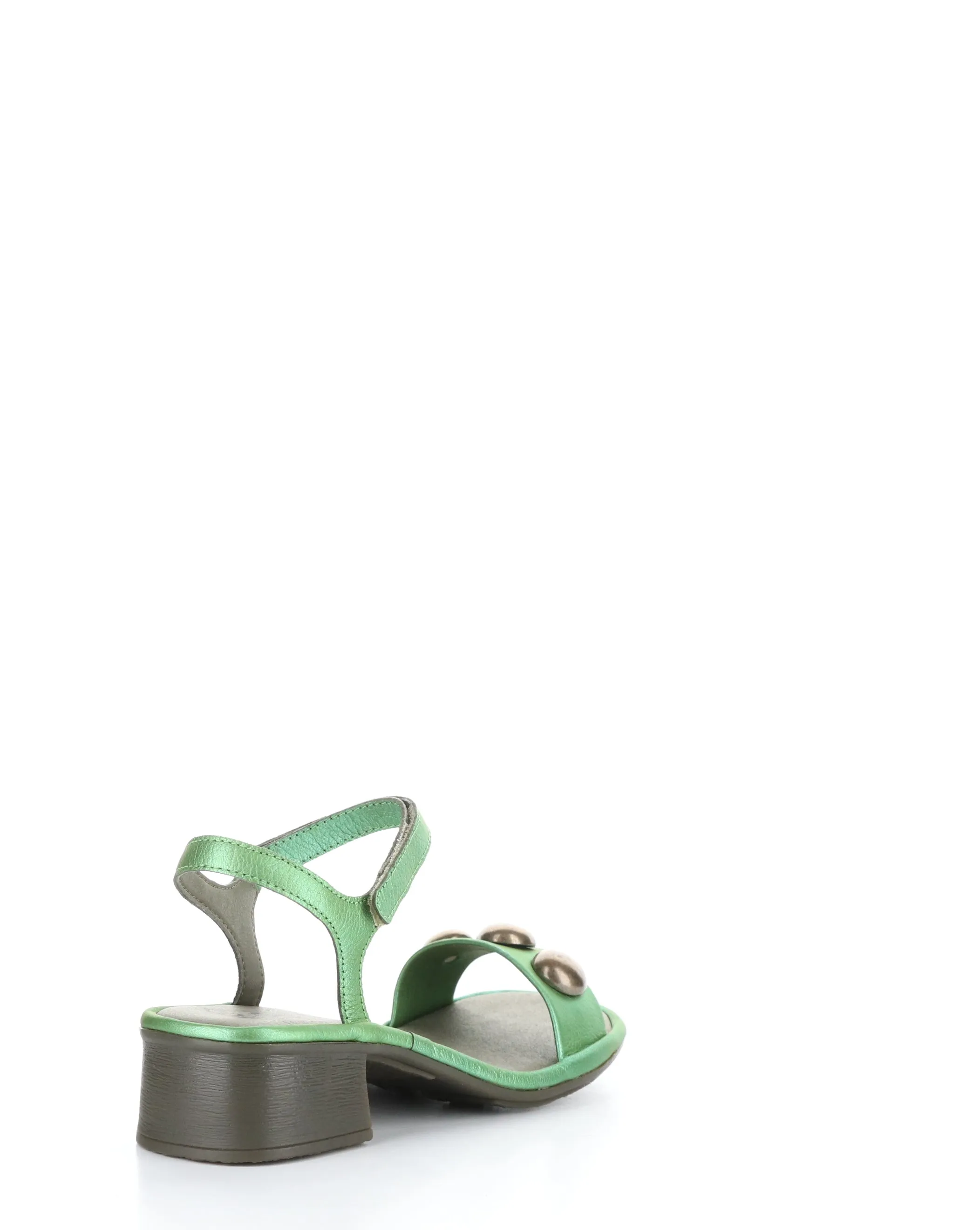 EXIE487FLY 001 GREEN Velcro Sandals