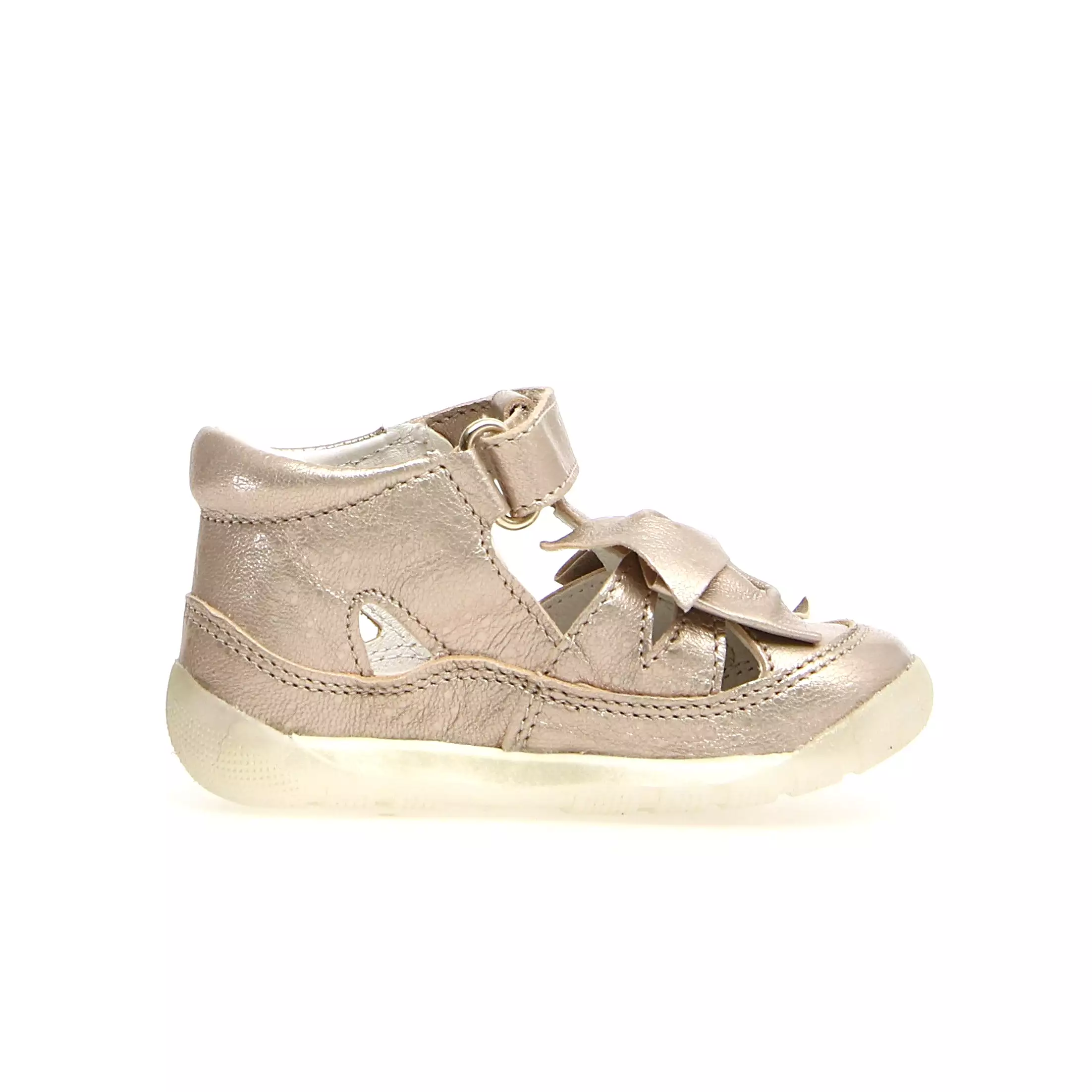 Falcotto Gily Girl's Casual Shoes - Pebbled Cipria