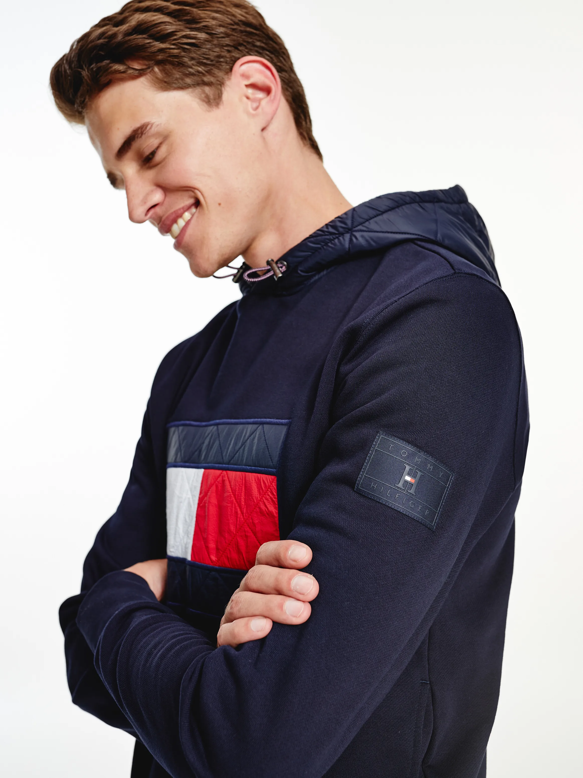 Faux Fur Lined Quilted Hoodie | Hoodies | Tommy Hilfiger