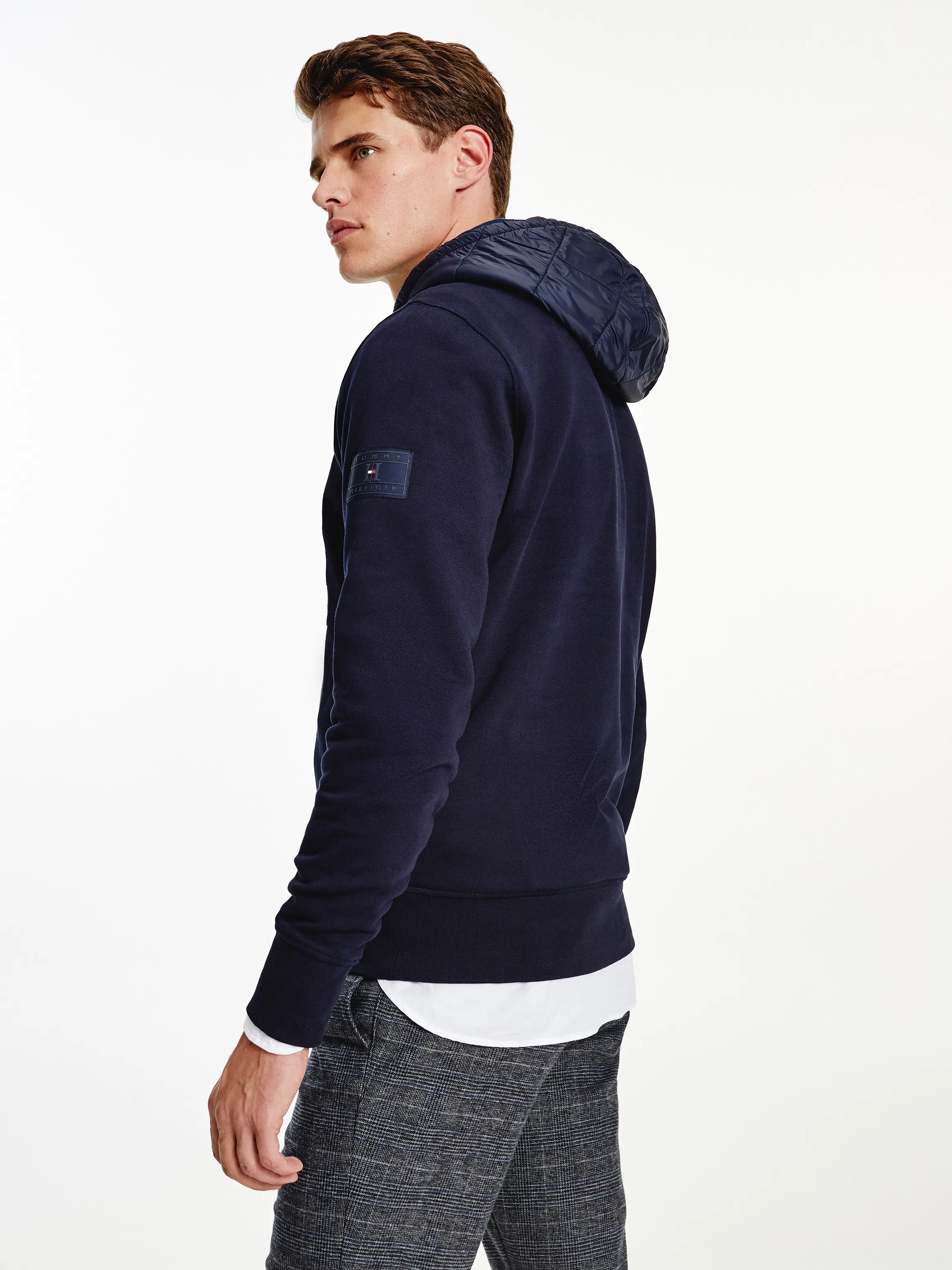 Faux Fur Lined Quilted Hoodie | Hoodies | Tommy Hilfiger