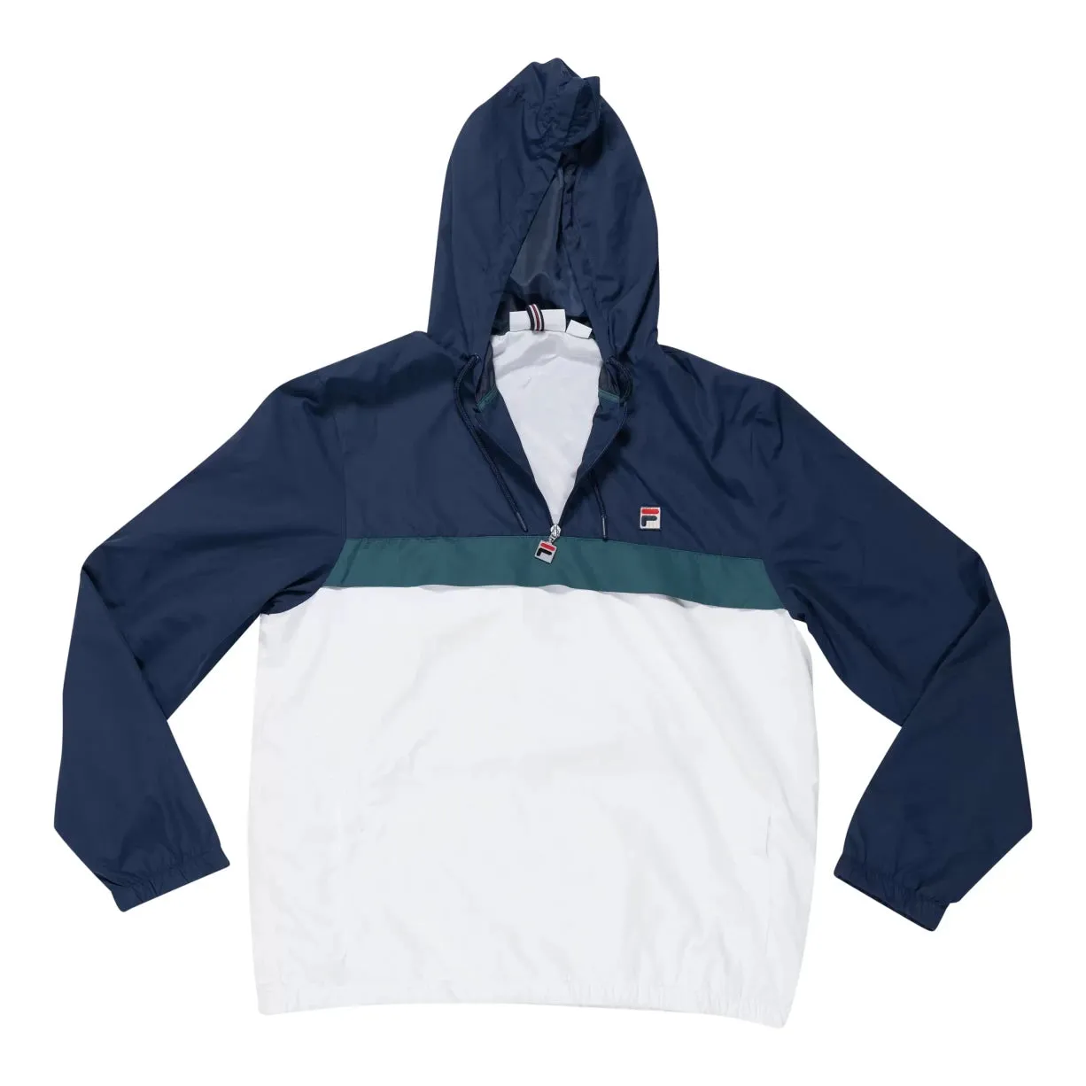 Fila Quarter Zip Hooded Jacket - Men's