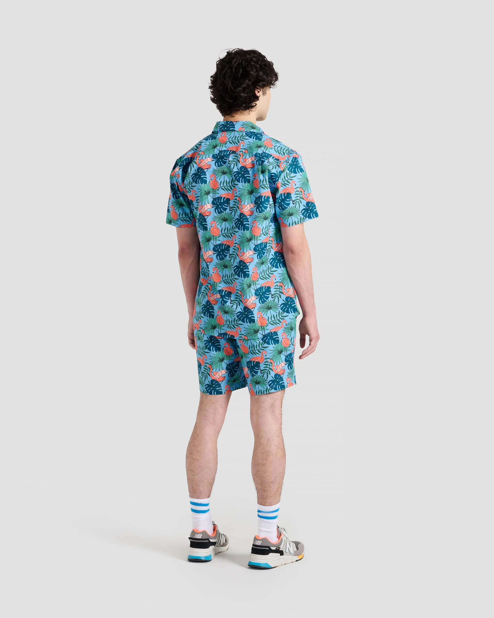 FLAMINGOS SHORT SLEEVE SHIRT