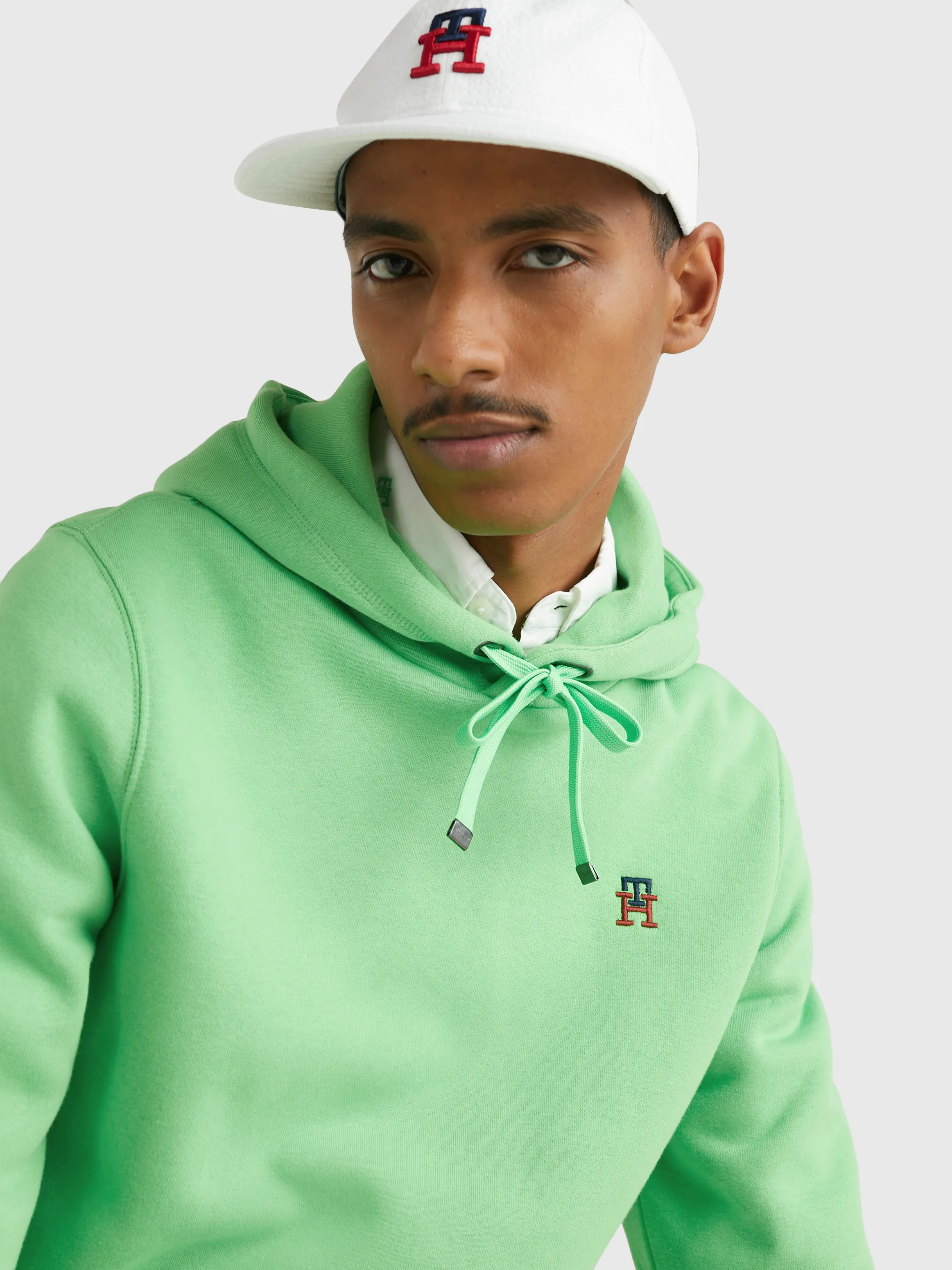 Fleece Monogram Hoodie | Sweatshirts & Hoodies | Tommy Hilfiger