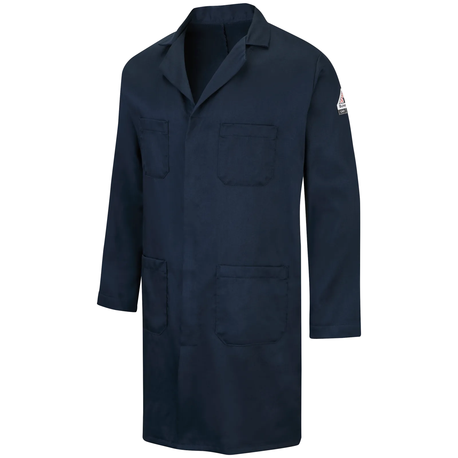 FR Concealed Snap-Front Lab Coat