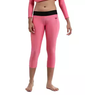 Girl's Active Capri - Fadango Pink &  Black