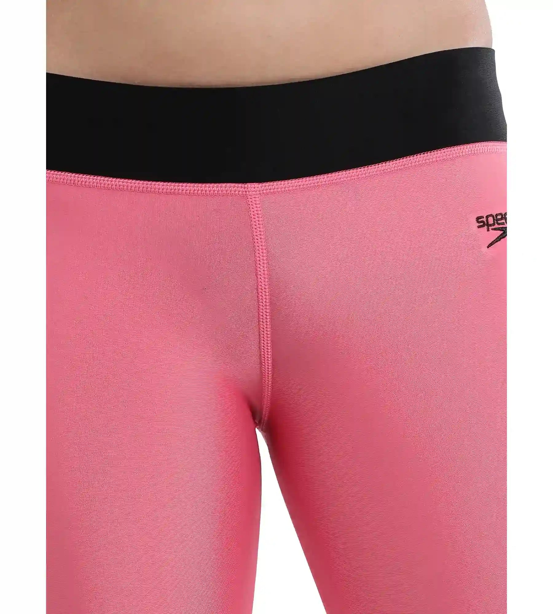 Girl's Active Capri - Fadango Pink &  Black