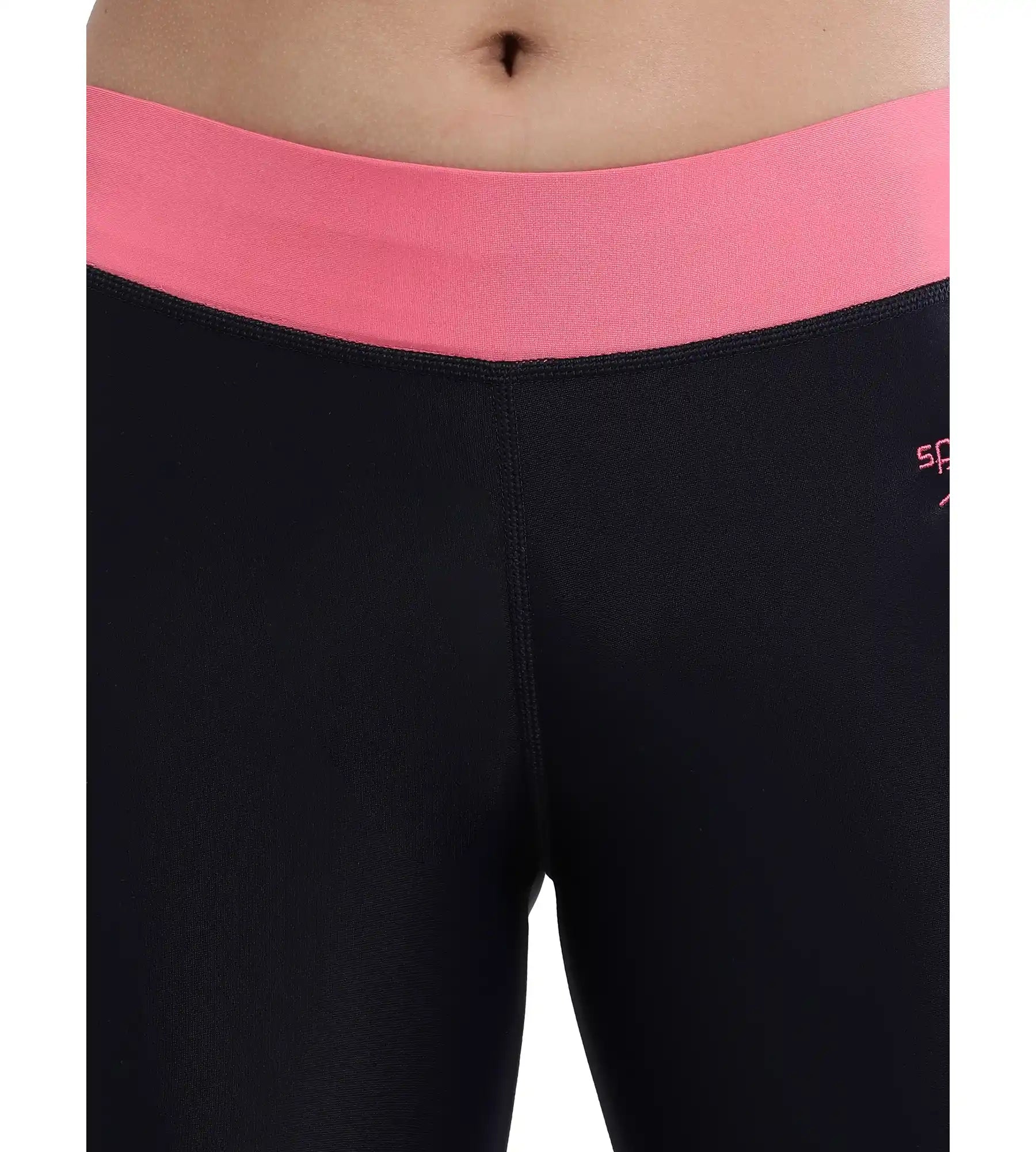 Girl's Endurance Active Capri - Truenavy & Fadango Pink