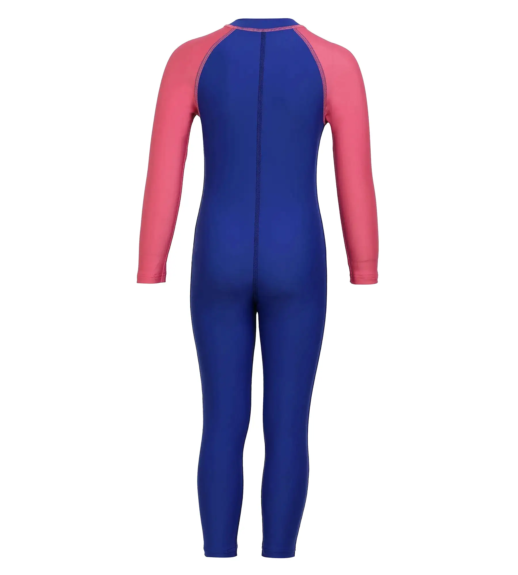 Girl's Endurance All In one Full Body Suit Swimwear - True Cobalt & Fandango Pink