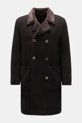 GMS75 coat dark brown