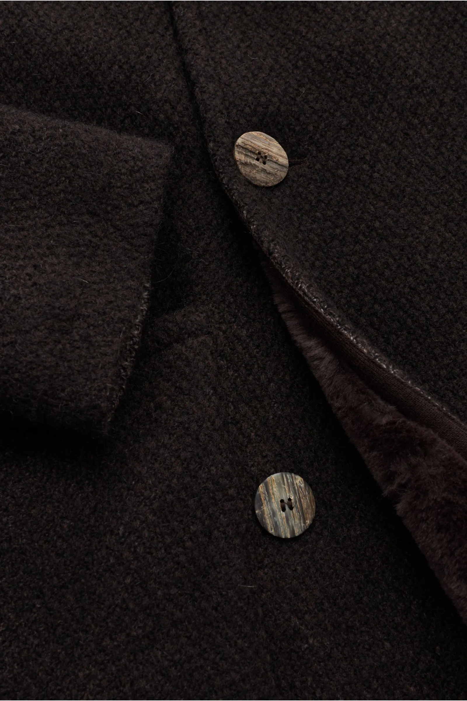 GMS75 coat dark brown