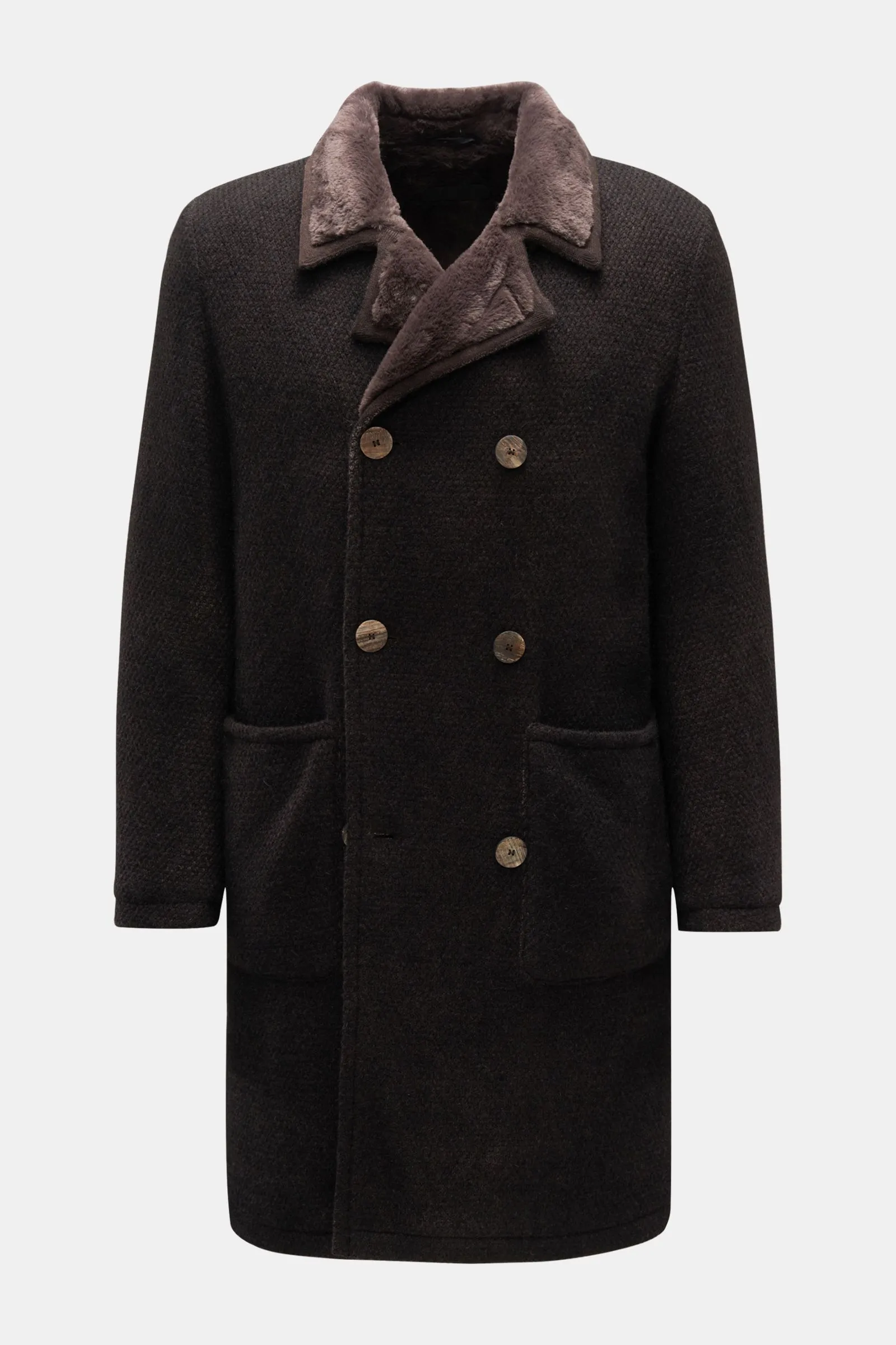 GMS75 coat dark brown