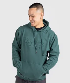 Hardtuned Embossed P1 Fleece Hoodie - Green