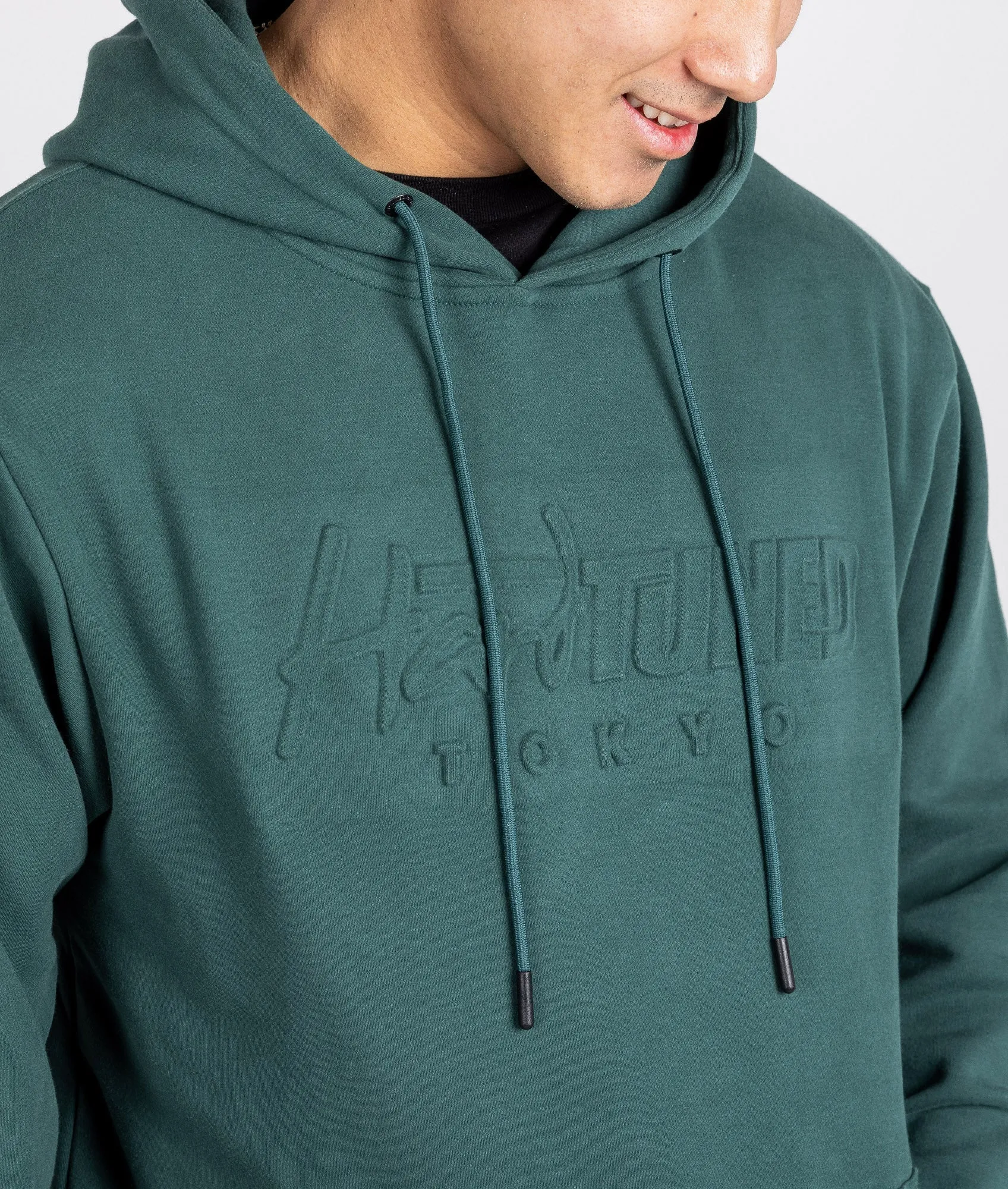 Hardtuned Embossed P1 Fleece Hoodie - Green