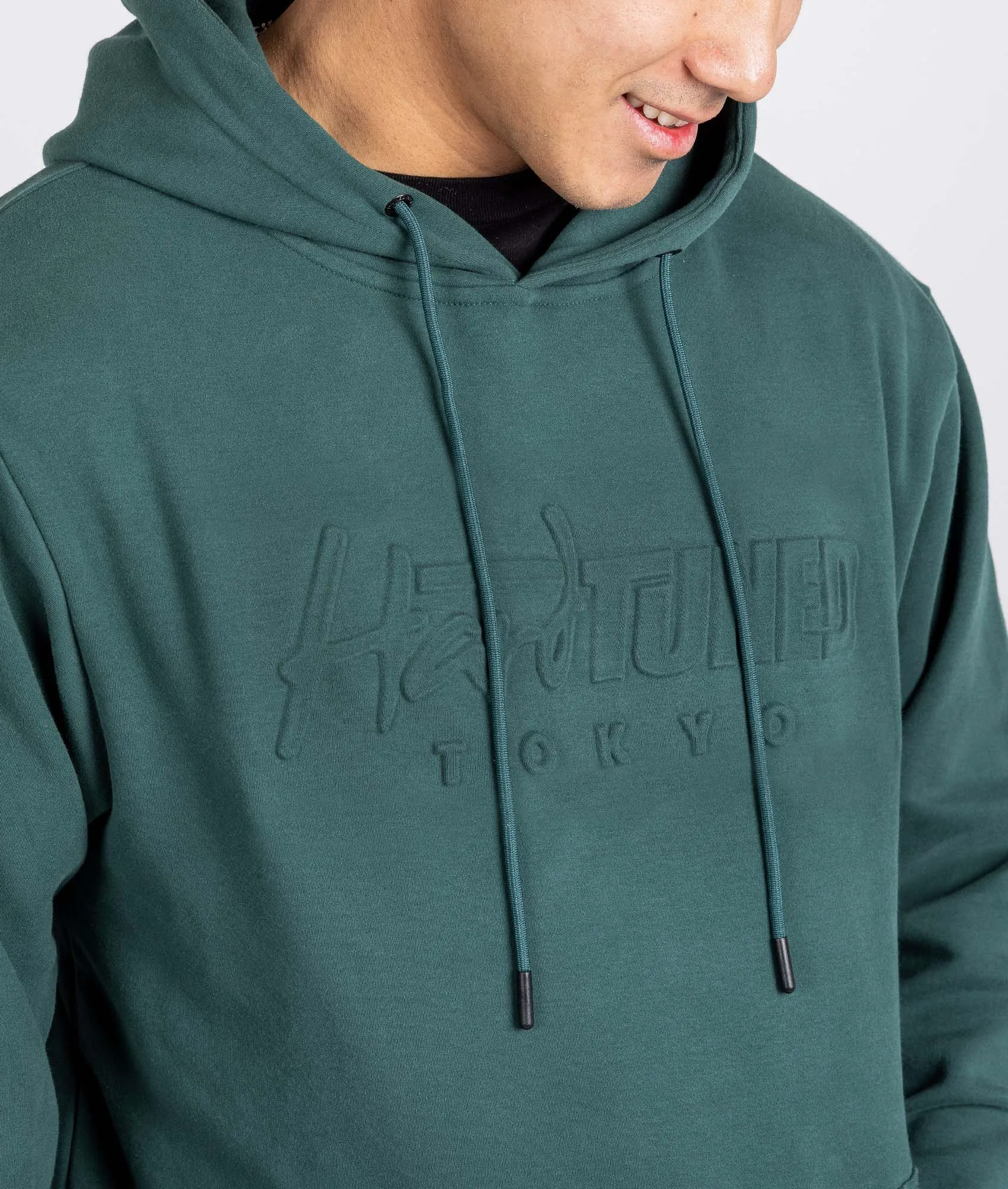 Hardtuned Embossed P1 Fleece Hoodie - Green