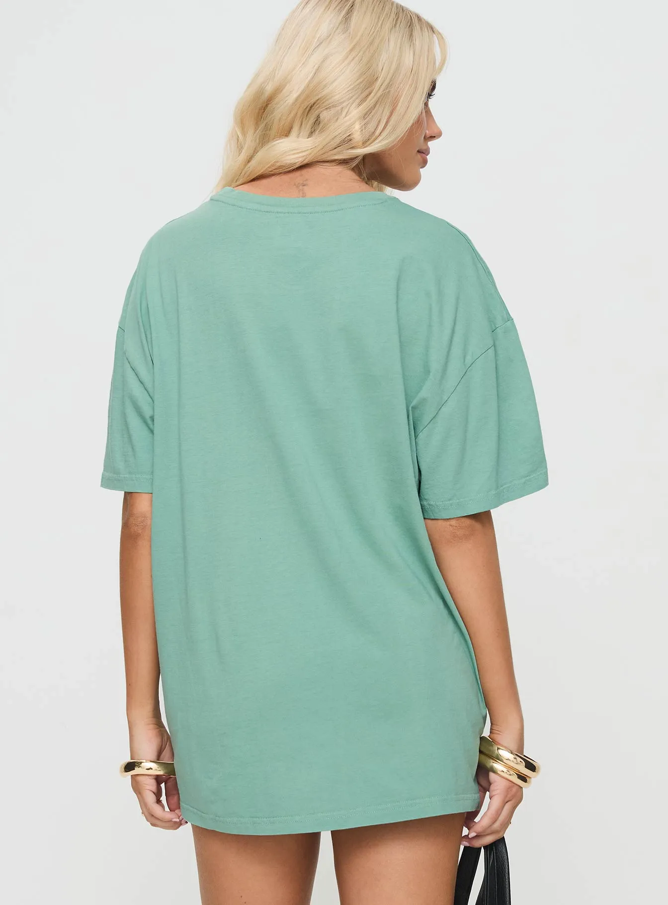 In Harmony Oversized Tee Green