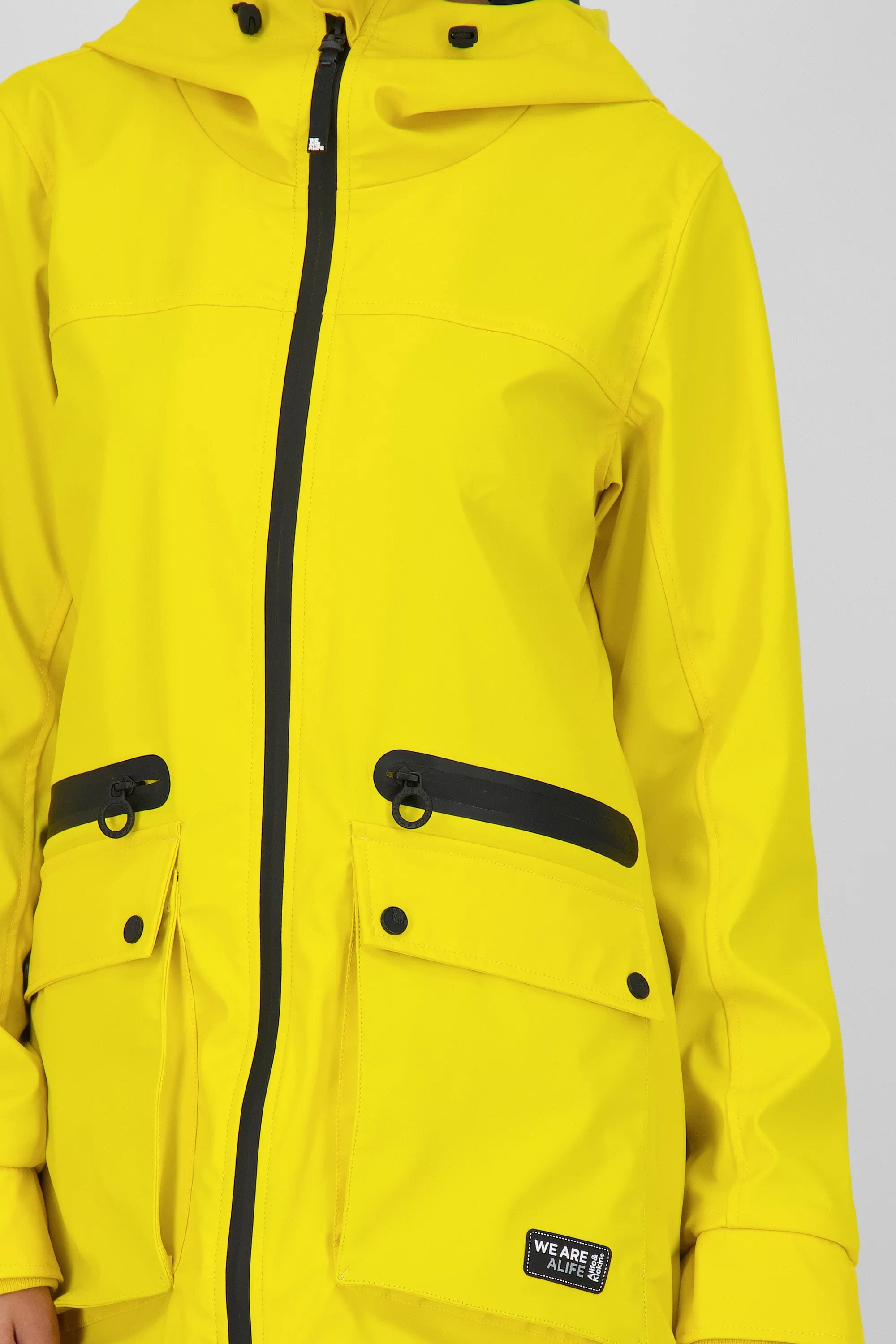 jacket ALIFE AND KICKIN Audrey - Citron - women´s