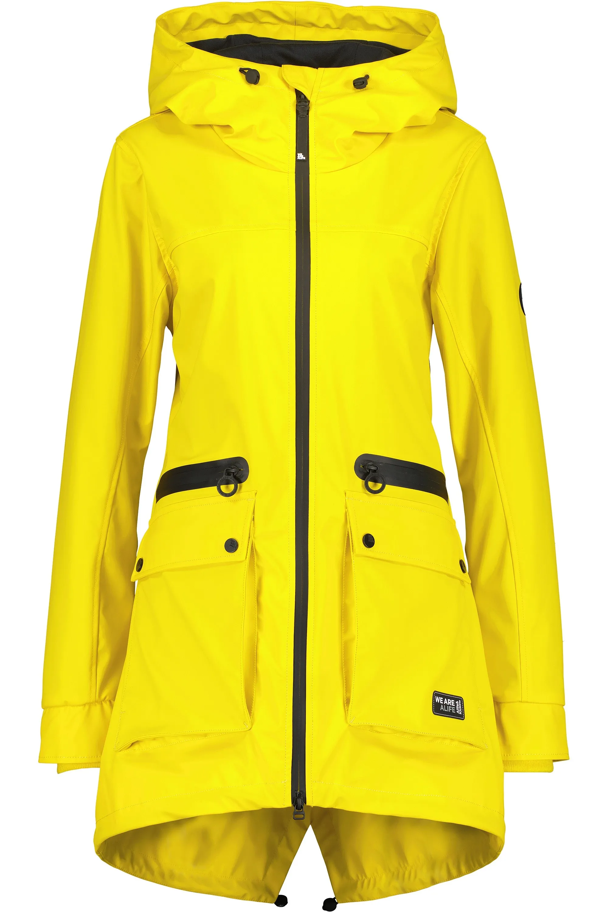 jacket ALIFE AND KICKIN Audrey - Citron - women´s