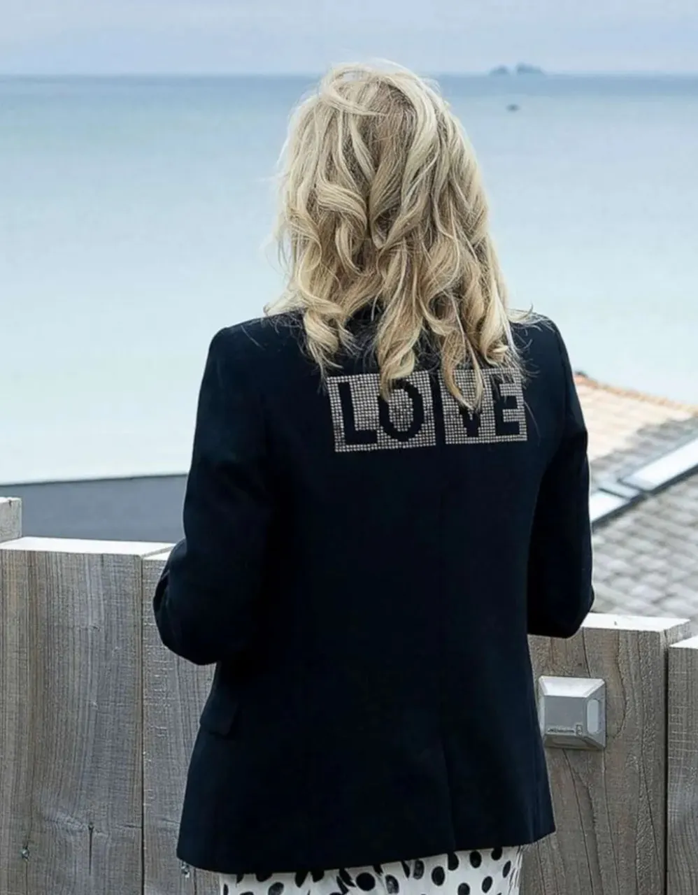 Jill Biden Love Coat